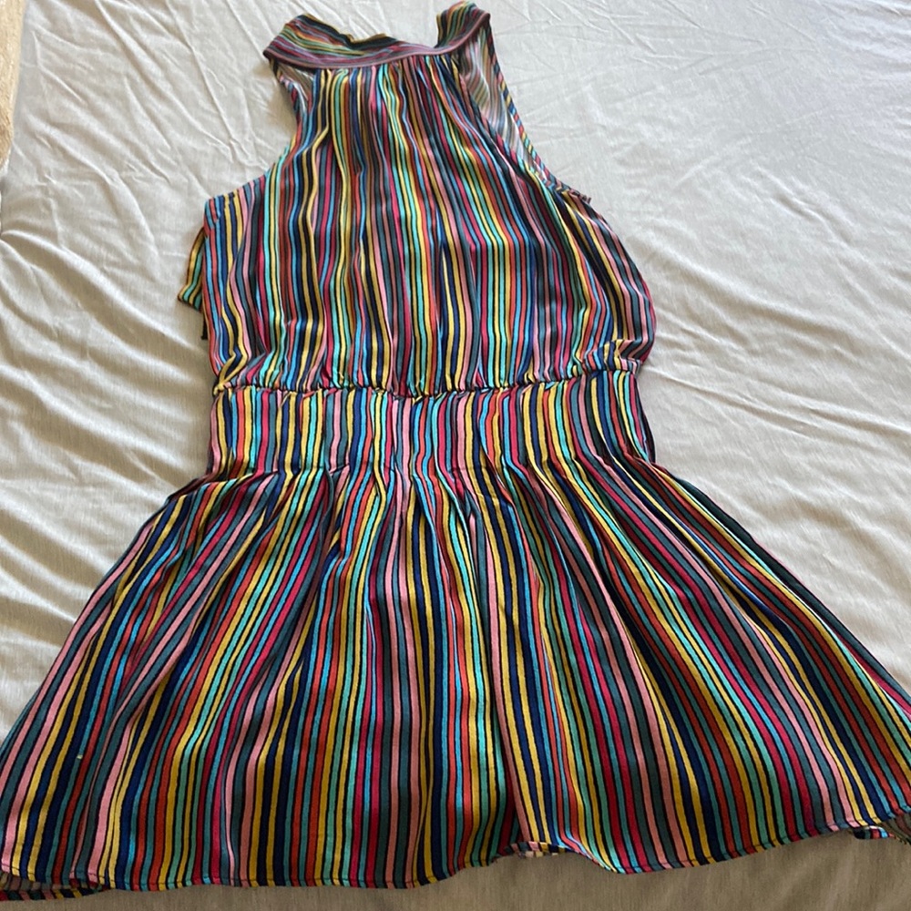 Multi color Vici striped dress